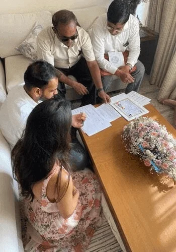 At home marriage registration 2