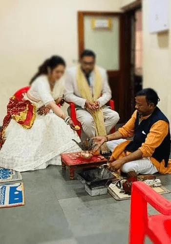 At-home marriage registration