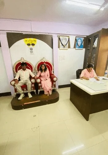 Special marriage act registration in registrar office