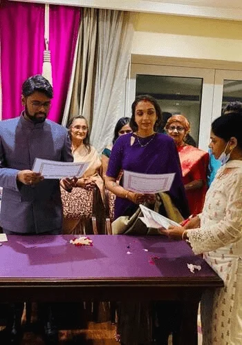 Venue visit marriage registration